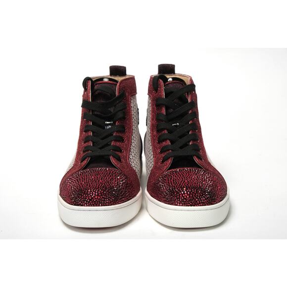 Christian Louboutin Smoky Version Louis P Strass Flat Shoes